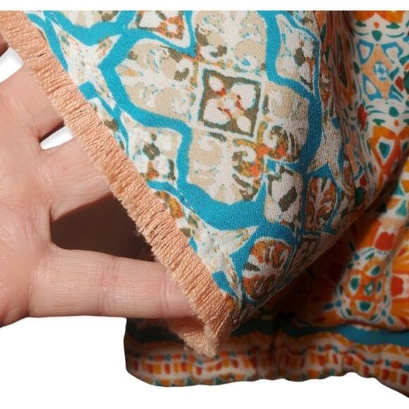 Chico's Kaleidoscope Print Kimono Sleeve Zippered Jacket NWOT - Picture 5 of 10